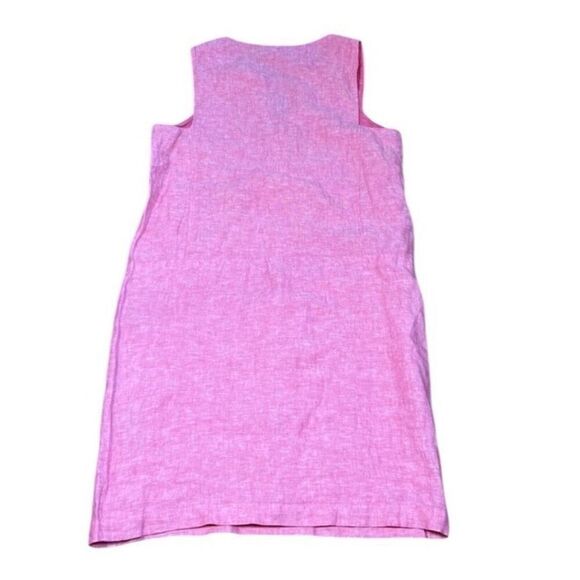 J.McLaughlin Size L Peony Rue 100% Linen Sheath Dress NWT $198 - Picture 2 of 8